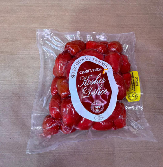 Saucisse Rouge Cocktail Kosher delice