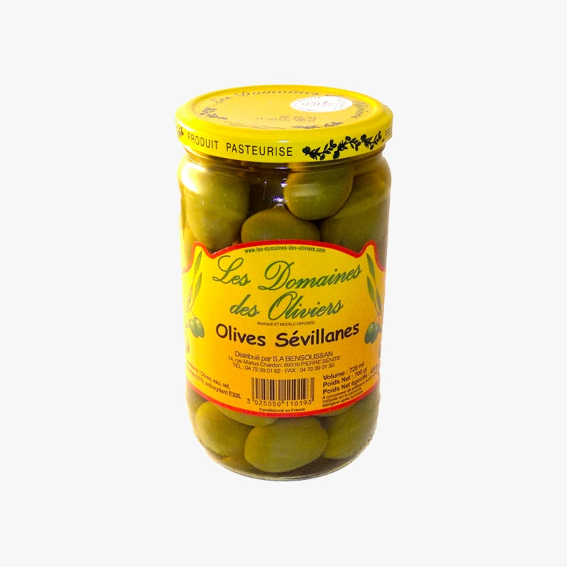 Olives Sévillanes (les domaines des oliviers)