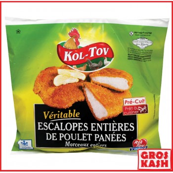 Escalopes Entières de Poulet Pané Kol Tov